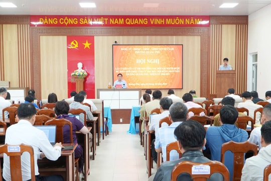 Bầu cử đại biểu Quốc hội khóa XVI và đại biểu HĐND các cấp nhiệm kỳ 2026 - 2031: Lựa chọn ứng cử viên xứng đáng