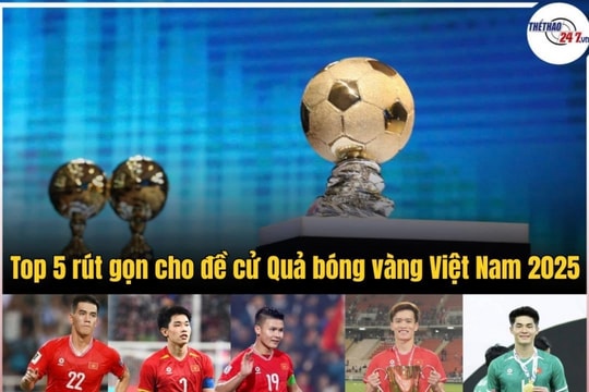 Đình Bắc lỡ hẹn đêm trao giải Quả bóng Vàng Việt Nam 2025