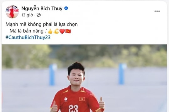 Bích Thùy gửi thông điệp bản lĩnh sau sự cố tại SEA Games 33