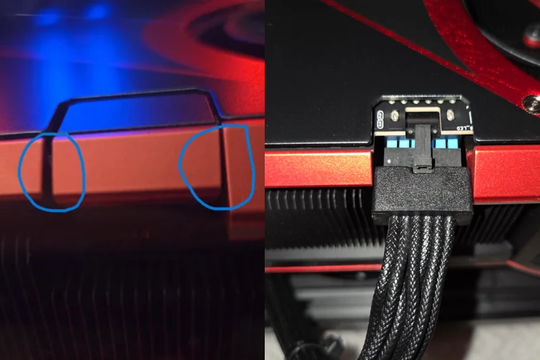 ASUS khẳng định cổng nguồn RTX 5090 lệch là thiết kế nguyên bản