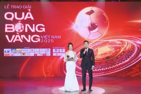 Gala Quả bóng vàng Việt Nam 2025: Vinh danh những ngôi sao hàng đầu