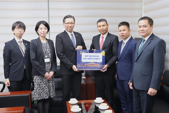 City leader extends New Year greetings to Russian and Japanese Consuls General in Da Nang