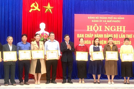 Quế Phước hoàn thành và vượt 17/19 chỉ tiêu Nghị quyết năm 2025