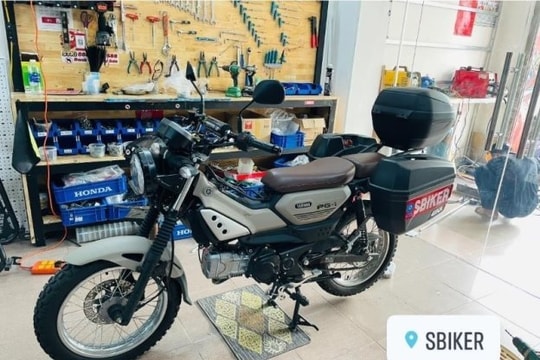 Thùng GIVI - Giải pháp chứa đồ tiện lợi cho người dùng Yamaha PG1