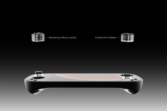 Mangmi Pocket Max: Máy chơi game Android đầu tiên sở hữu nút bấm module