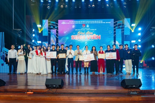 Trao giải Liên hoan âm nhạc “Giai điệu sinh viên” năm 2025