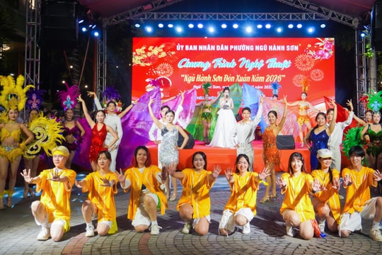 Sôi động Chương trình nghệ thuật “Ngũ Hành Sơn đón Xuân năm 2026”
