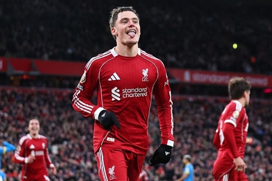 Florian Wirtz khai hỏa, Liverpool nhọc nhằn đánh bại Wolves 2-1