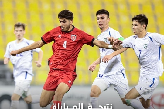 U23 Jordan chia điểm với Uzbekistan trước thềm đấu U23 Việt Nam
