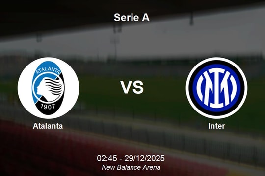 Nhận định Atalanta vs Inter - Thử thách cho ngôi đầu Serie A