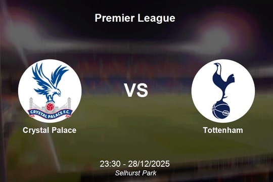 Nhận định Crystal Palace vs Tottenham - Premier League