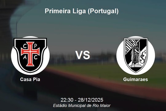 Nhận định Casa Pia vs Guimaraes - Primeira Liga