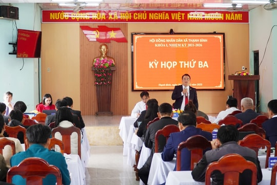 Thạnh Bình giải quyết hồ sơ trước và đúng hạn đạt trên 99%