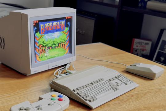 Hồi sinh huyền thoại Commodore 1084: Màn hình mini in 3D cho máy chơi game retro