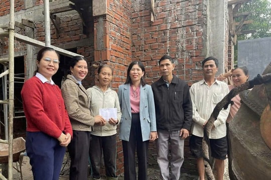 Xã Hiệp Đức tiếp nhận 2,7 tỷ đồng hỗ trợ người dân khắc phục hậu quả thiên tai