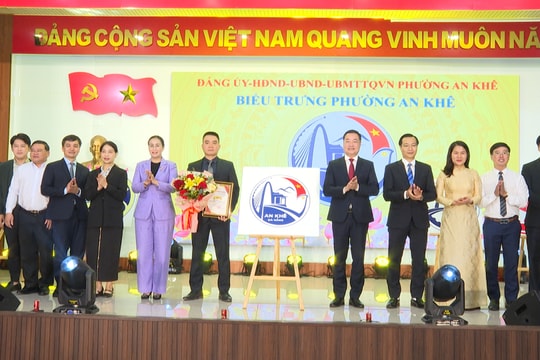 Phường An Khê công bố biểu trưng chính thức