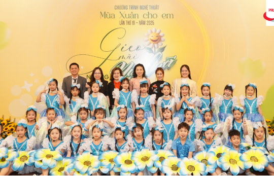 Prudential cam kết hỗ trợ các mầm non tương lai 3,5 tỷ đồng trong năm 2026 thông qua quỹ bảo trợ trẻ em việt nam