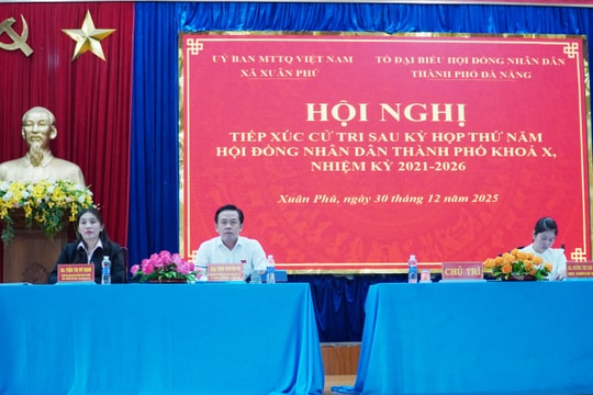 Cử tri xã Xuân Phú kiến nghị sớm giải quyết những vấn đề tồn đọng