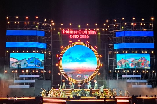 Sôi động chương trình "Đà Nẵng chào 2026 - hòa âm tỏa sáng”
