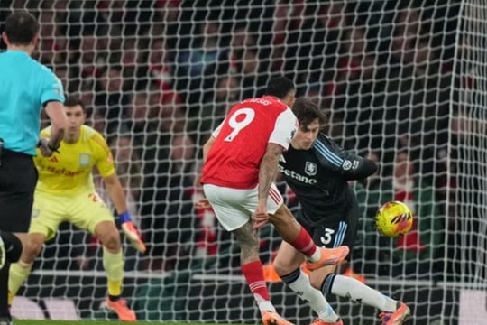 Arsenal thắng Villa 4-1: Nghịch lý giữa Gyokeres và Gabriel Jesus