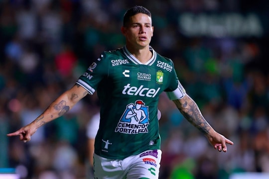 James Rodriguez sắp gia nhập MLS tái ngộ Lionel Messi