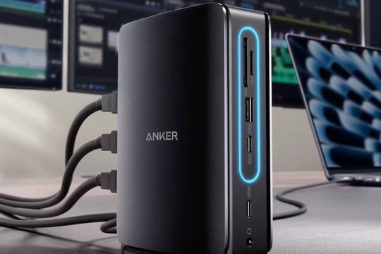 Anker ra mắt Nano Docking Station 13 trong 1 tích hợp Hub rời tiện lợi tại châu Âu
