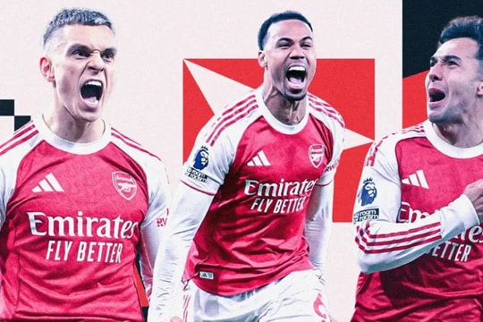 Arsenal đè bẹp Aston Villa 4-1: Khẳng định bản lĩnh nhà vô địch Ngoại hạng Anh