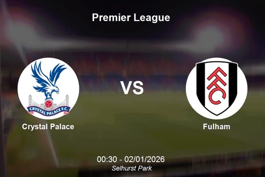 Nhận định Crystal Palace vs Fulham - Premier League: Cuộc chiến cân sức tại Selhurst Park