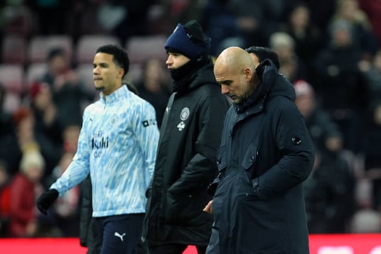 Man City hòa bế tắc Sunderland 0-0: 'Mèo đen' chặn đứng chuỗi thắng của nhà đương kim á quân