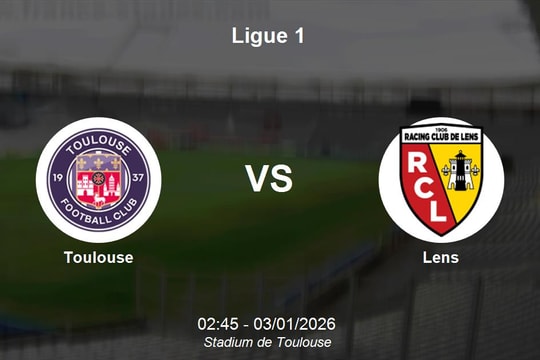 Nhận định Toulouse vs Lens - Ligue 1: Thử thách bảo vệ ngôi đầu bảng