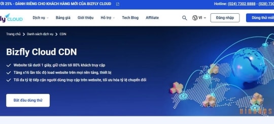 Bizfly Cloud CDN - Giải pháp tăng tốc trang web mùa sale với hiệu quả vượt mong đợi