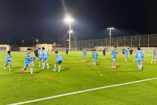 U23 Việt Nam rèn quân tại Ả Rập Xê Út: HLV Kim Sang Sik ưu tiên xây dựng lá chắn thép