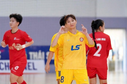 Thùy Trang và Tuyết Dung cùng tỏa sáng tại Giải futsal nữ VĐQG 2025