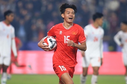 Bùi Vĩ Hào và trọng trách lĩnh xướng hàng công U23 Việt Nam tại giải châu Á