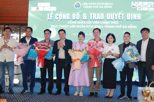 Lan tỏa mạnh mẽ phong trào Pickleball tại thành phố Đà Nẵng