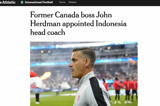 John Herdman và sứ mệnh tại Indonesia: Đẳng cấp của chuyên gia World Cup