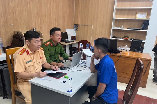 Xử lý đối tượng dùng hung khí đe dọa sau va chạm giao thông