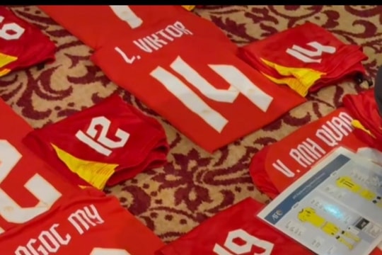 U23 Việt Nam sẵn sàng cho VCK U23 châu Á 2026 sau buổi kiểm tra trang phục của AFC