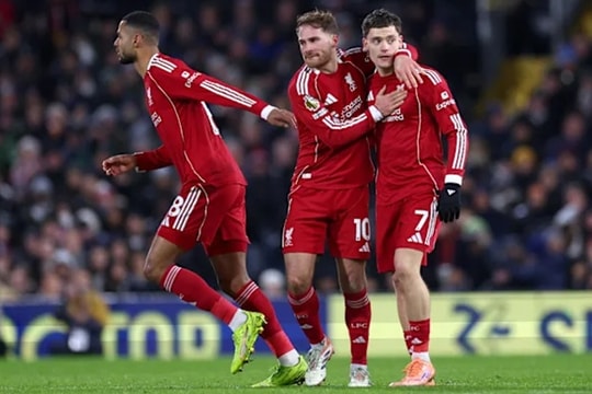 Florian Wirtz gồng gánh Liverpool: Màn trình diễn đẳng cấp trước Fulham giữa bão chấn thương