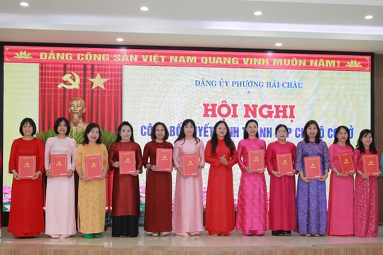 Phường Hải Châu thành lập 30 chi bộ cơ sở trường học