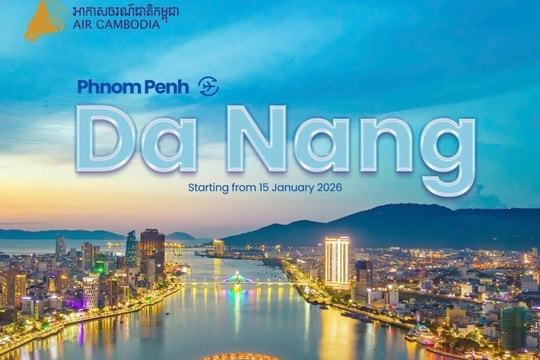 Direct Phnom Penh - Da Nang air route to resume in mid-January