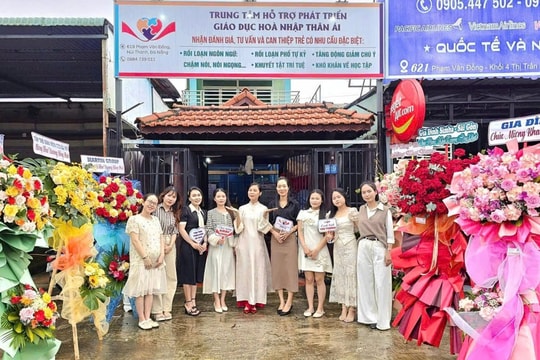 Trung tâm Thân Ái: Đồng hành, sẻ chia với trẻ tự kỷ