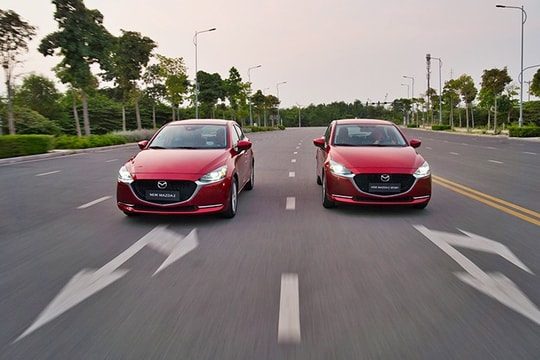 Giá xe Mazda2 niêm yết và lăn bánh tháng 1/2026: Ưu thế xe nhập khẩu từ 418 triệu đồng
