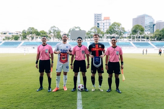 CLB Ninh Bình giữ kín tỷ số khi đối đầu Lion City Sailors tại Singapore