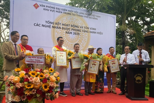 Đà Nẵng có 65 nghệ nhân nghề