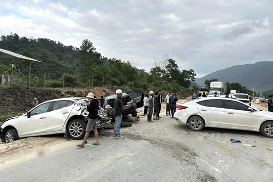 Nguy cơ mất an toàn giao thông trên cao tốc La Sơn - Hòa Liên
