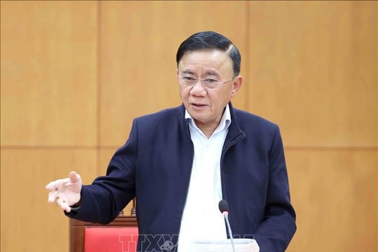 Thường trực Ban Bí thư chủ trì họp rà soát công tác chuẩn bị Đại hội XIV của Đảng