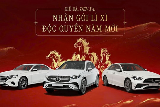 Mercedes-Benz Việt Nam ưu đãi hàng chục triệu đồng cho loạt xe sang dịp Tết 2026