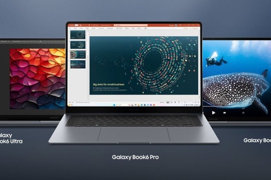 Samsung ra mắt Galaxy Book 6 Series: Chip Intel Core Ultra Series 3 và pin 30 giờ
