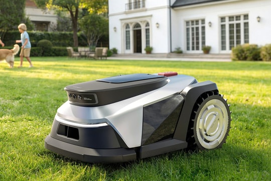 Litheli Skope 800 AI-Vision: Robot cắt cỏ tự nhận diện ranh giới không cần dây dẫn